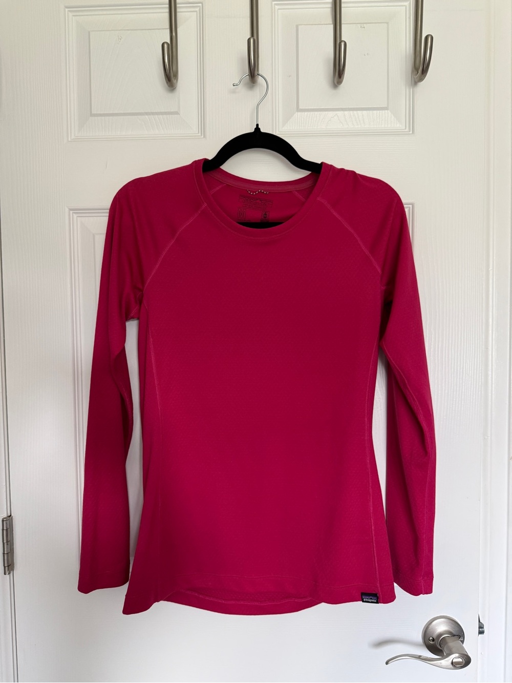 Patagonia Capilene Midweight Women's Long-Sleeve Performance Tee - Fuchsia